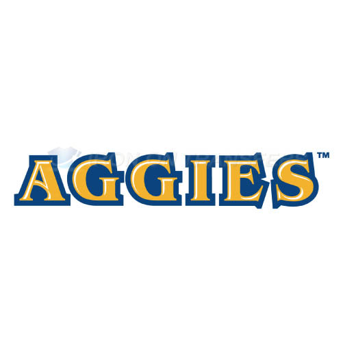 North Carolina A T Aggies Iron-on Stickers (Heat Transfers)NO.5476